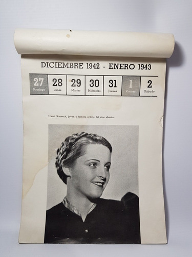 Imagen 7 de 10 de Segunda Guerra Alemania Único Almanaques 1943/49 Mag 56374