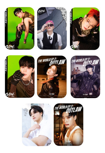 25 Photocards Kpop Ateez Bouncy Concept