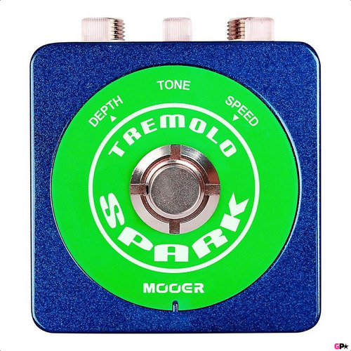 Pedal Tremolo Mooer Spark Tremolo Con Control De Onda Clasic