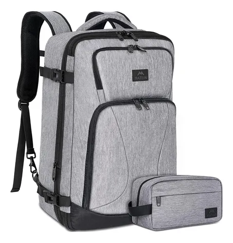 Mochila De Viaje Para Hombre, Mochila De Mano Transporte, Aprobada Por Avión  10kg, Grande Espacio De 40l, Impermeable