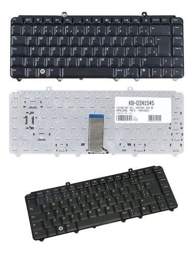 Teclado Dell Inspiron 1400 1420 1520 1525 Preto Abnt2 Com Ç