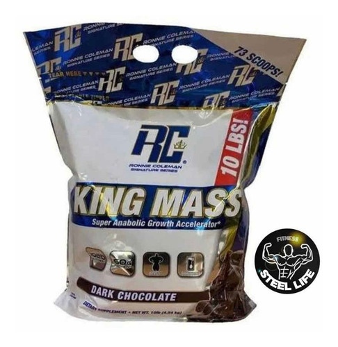 King Mass 10 Lbs Ronnie Coleman + Shaker 3 Cuerpos +obsequio