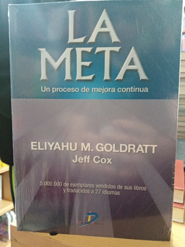 Meta - Eliyahu Goldratt - Nuevo - Devoto 