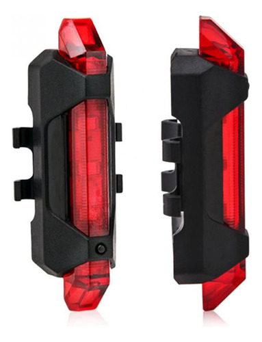 Lámpara De Cola Trasera De Con Brillo Usb Recargable A