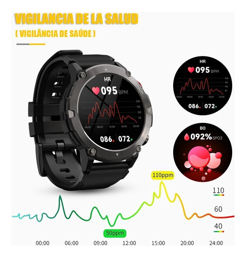 Para Reloj Deportivo Inteligente Para Hombre Impermeable