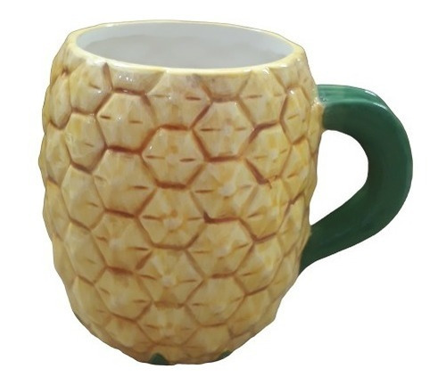 Caneca Modelo Abacaxi Gigante 700ml Linda Retro Combo