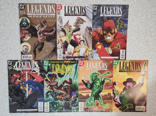 Legends Of The Dc Universe N° 1, 12, 13, 18, 19, 20 E 21 Hq (Usado)
