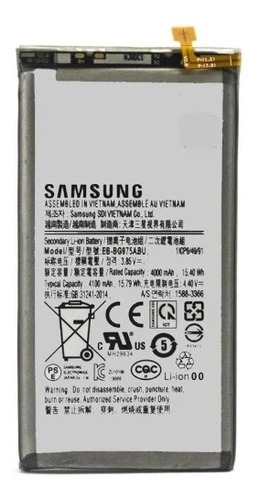 Bateria Pila Samsung S10 Plus G975 Tienda Chacao 