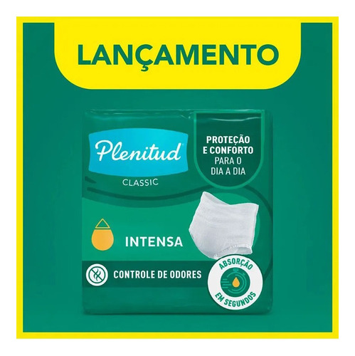 Fralda Plenitud Adulto Vesti Igual Calcinha G/xg Com 8