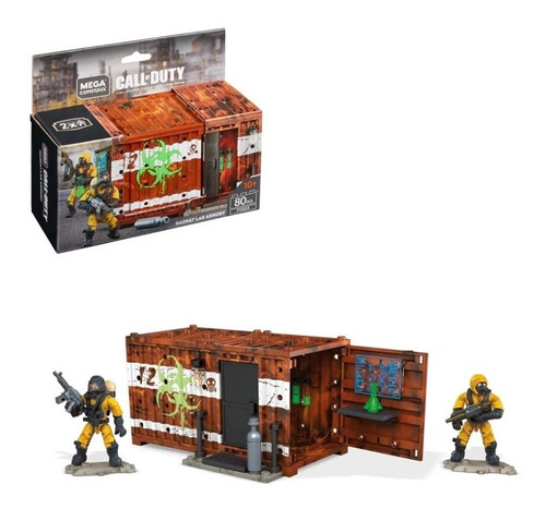 Call Of Duty Hazmat Lab Mega Construx Detalles Empaque