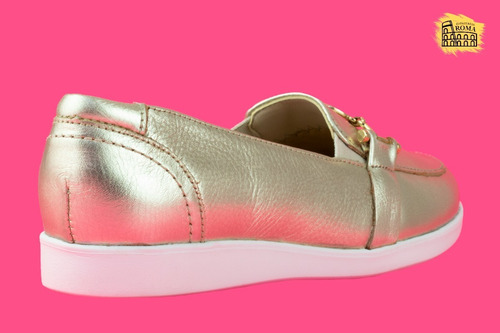 Imagen 6 de 8 de Zapatos Bonitos Dama Flexi 45302 Oro Originales
