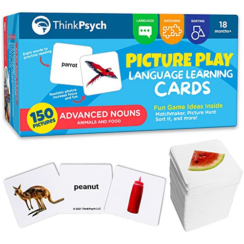 Thinkpsych Food Amp; Tarjetas De Juego De Imagen Z2lrn