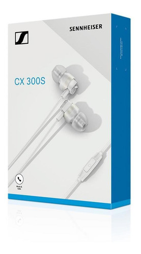 Imagen 4 de 4 de Audífonos Sennheiser In-ear Blanco Cx300s - S013
