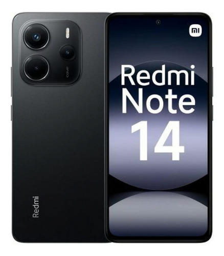 Smartphone Redmi Note 14 Dual Sim 256/8gb 2025 4G, color negro