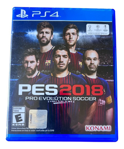 Pro Evolution Soccer 2018 Standard Edition Konami Ps4 