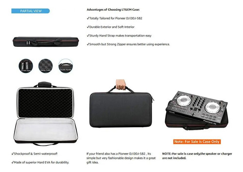 Funda Portátil Multifuncional Para Ddj-sb2
