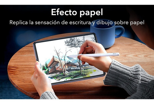 Imagen 3 de 6 de Mica Premium Esr Tipo Papel iPad Air 5, 4 / iPad Pro 11