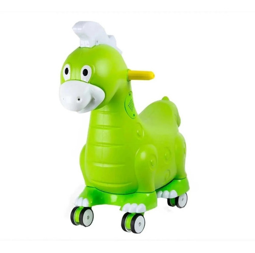 Carro Montable Para Niños Dinosaurio Con Luz Y Sonido