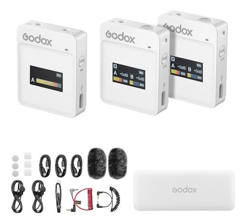 Godox Movelink Ii M2 Sistema De Microfono Inalambrico Con...