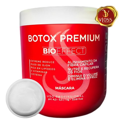 Botox Premium Vloss, O Elixir Da Beleza E Saúde Capilar