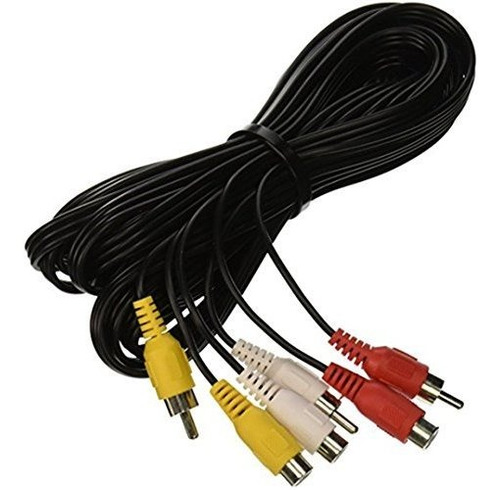 Magicw 10 Pies 3 Rca Macho A 3 Rca Hembra De Extensión De Au