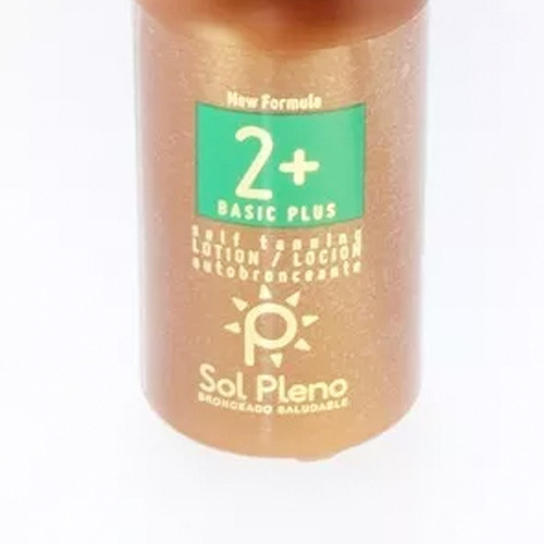 Imagen 2 de 11 de Sol Pleno Locion Basic Plus Cuerpo Bronceado Verano