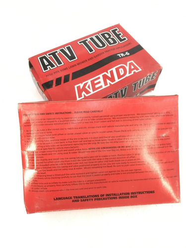 X2 Camaras Kenda Cuatriciclo Rod 12 Medida 23 X 10 - 12 Atv