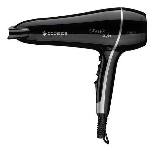 Secador de cabelo Cadence Classic Style SEC510 preto 127V