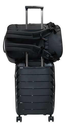 Mochila De Viaje Around Reverse Negro Calidad Head