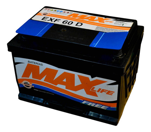 Bateria Max Chevrolet Sonic 60/100 24x17x17 Der