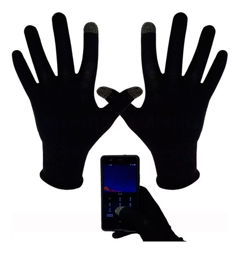 Guantes Termicos Primera Piel Moto Bici Ski Touch Celular