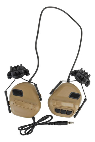 De Fone De Ouvido Para Capacete Tático Cor De Fundo 9,5x10
