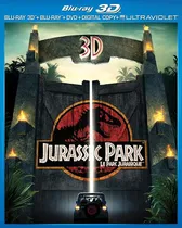 Comprar Jurassic Park 3d Bluray + Bluray + Dvd Original Sellado New