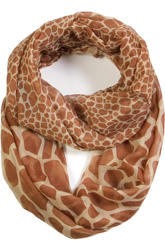 Colección Infinity Wrap De Scarf&scarfands Animal Print (est