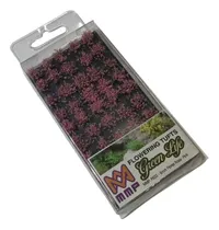 Comprar Pasto Decoracion 6mm Maqueta Diorama Flores Rosa Modelismo