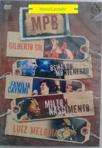 Dvd Sucessos Mpb (novo/lacrado)