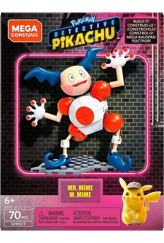 Mega Construx Mr Mime + Lickitung 2 Pokemon