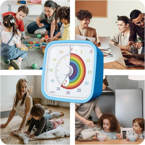 . Kids Time Manager, Bonito Despertador De Dibujos