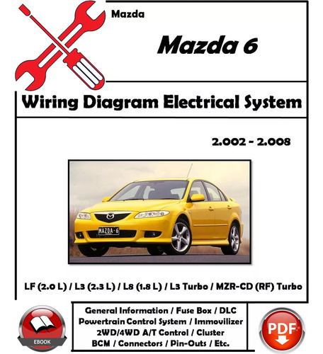 Diagrama Electrico Mazda 6 2002-2008