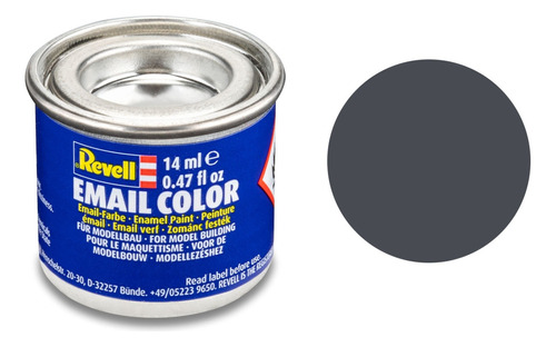 Pintura Revell Enamel Mate Color 321 78 Gris Tanque 