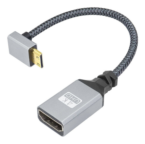 Riieyoca Cable Adaptador 4k Mini Hdmi A Hdmi, Ángulo De Elev