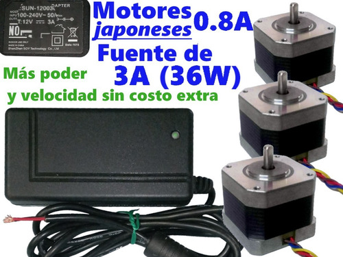 Profe Garcia Kit Cnc Completo 12v 0.4a, Arduino Grbl, Planos (Usado)