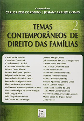 Libro Temas Contemporâneos De Direito Das Famílias Vol 2 De