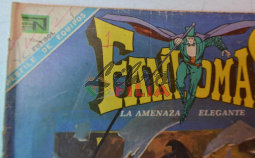 Comic Número 1 De Fantomas (1969) Editorial Novaro (Usado)