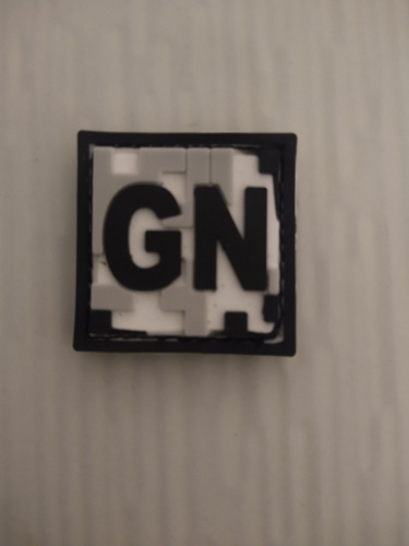 Insignia De Pvc Letras  G.n