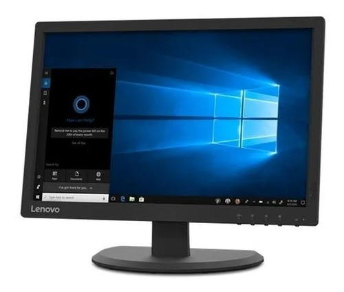 Monitor Lenovo con pantalla de 19.5" 127V y resolución HD