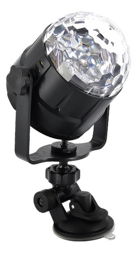 Disco, Luz De Discoteca Rgb Giratoria De 360° Con Mando A Di