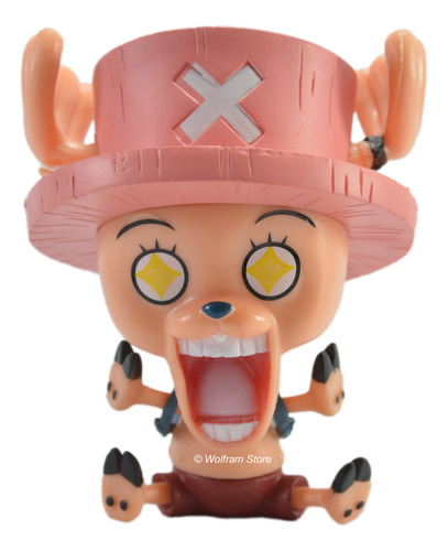 Figura Muñeco Gashapone De One Piece Cabezona Chopper