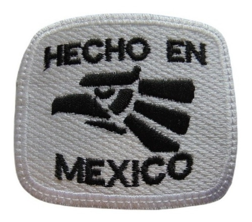 Parche (escudo) Bordado Termoadherible, Hecho En Mexico