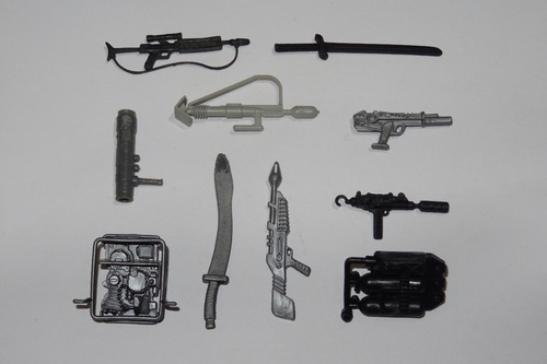 Gi Joe Lote De Armas Y Accesorios Vintage L25